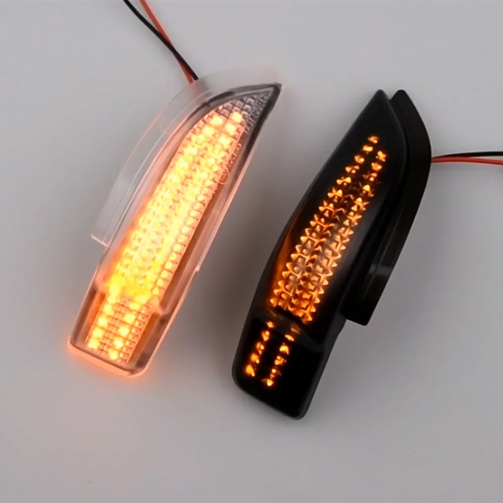 Clignotant dynamique rétroviseur latéral indicateur clignotant 2x pour Toyota Corolla Camry RAV4 Yaris Prius