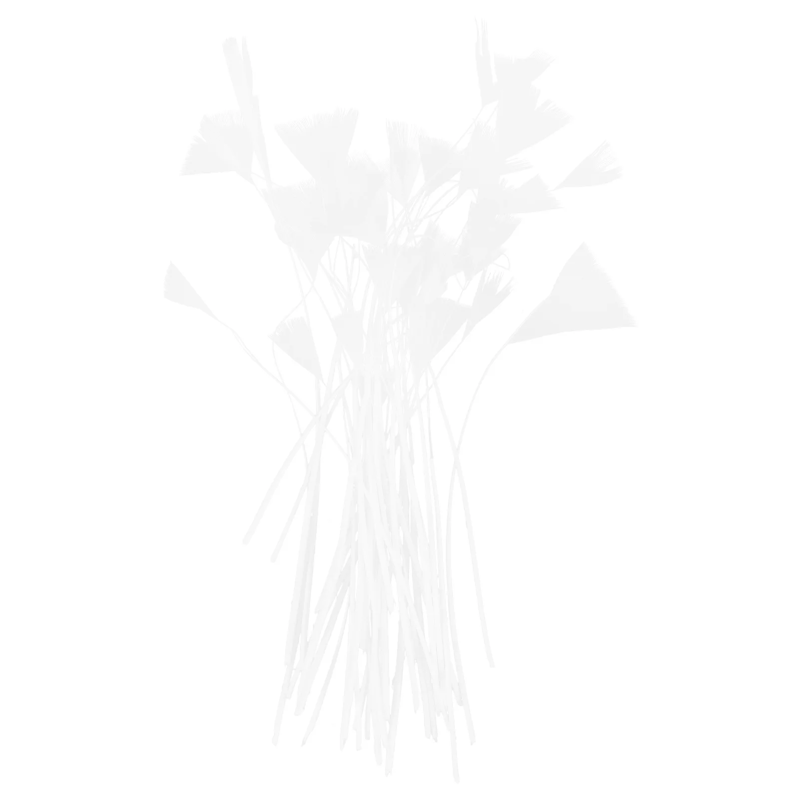 

50 шт., белые искусственные шлейфы, свадебные украшения, деревенская вечеринка, сделай сам, ваза для рукоделия, принадлежности, шлейфы для рукоделия, свадебный реквизит