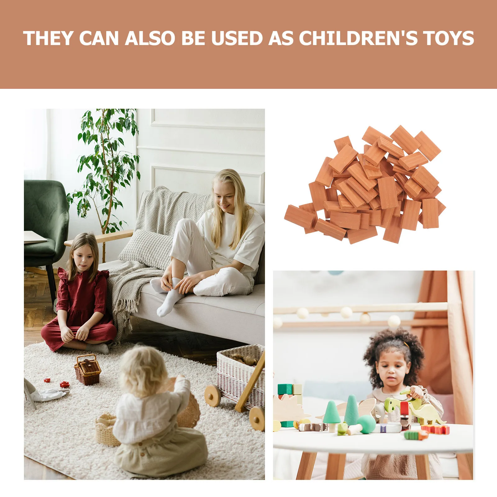 50pcs Simulation Bricks Miniature Brick Ornament For Sand Table Architecture Diy Micro Landscape Decor Building Set Fake Wall