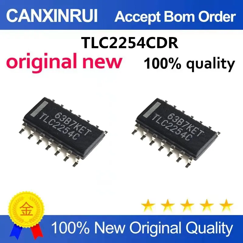 

New original TLC2254CDR TLC2254C four-operational amplifier chip SOP-14 large quantity and good price