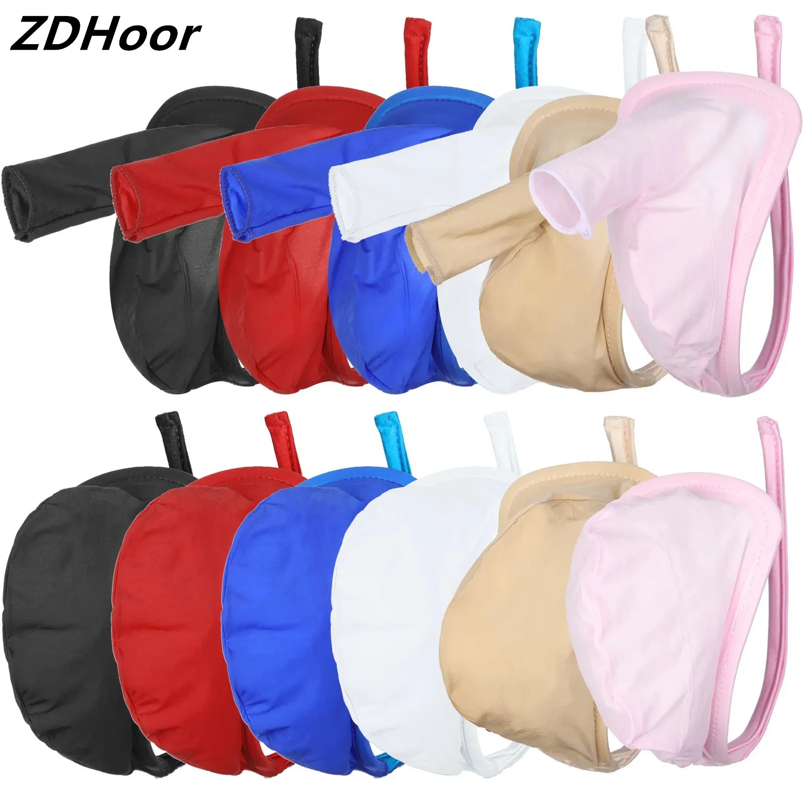 Mens Glossy Bulge Pouch C-string Invisible Underwear for Valentines Day Anniversary