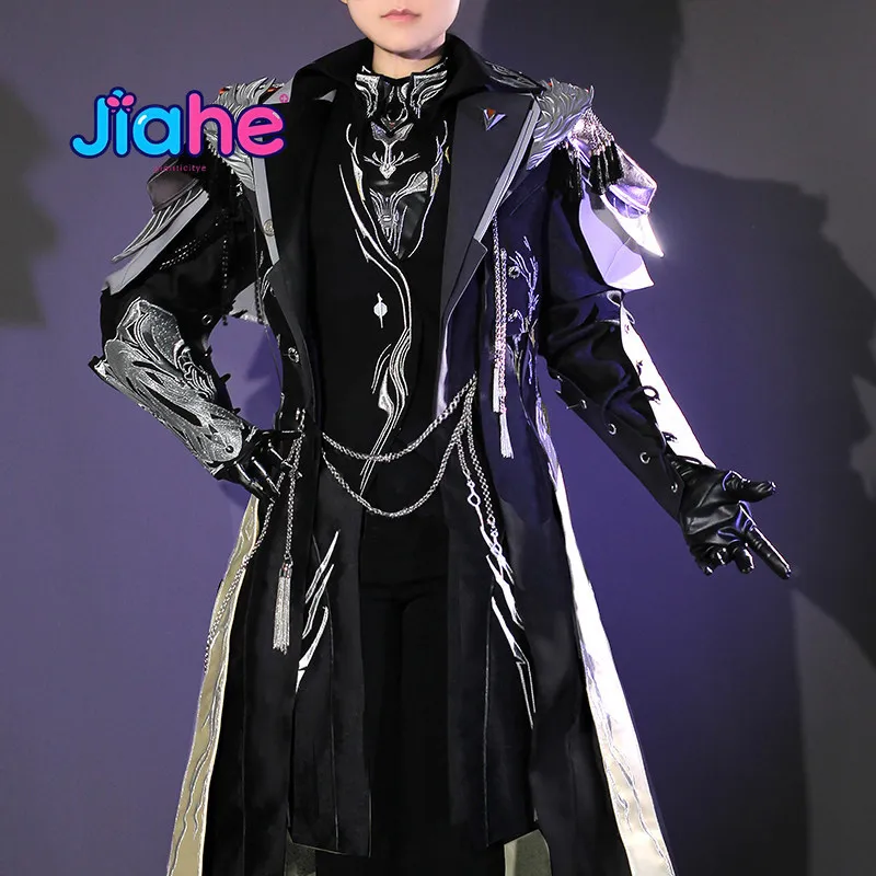 Костюм для косплея Game Love and Deepspace Калеба к 2-летию, костюм Ксавье Зейна Рафаэля для Хэллоуина, высококачественный мужской комплект: пиджак и брюки