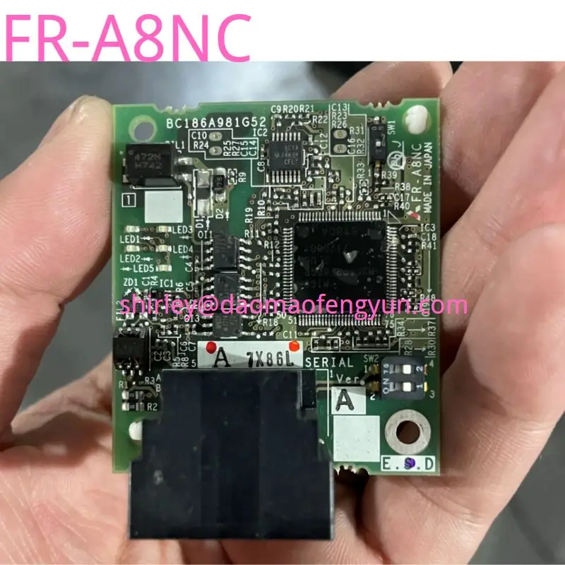 Used FR-A8NC BC186A981G52 communication card Fast Shipping