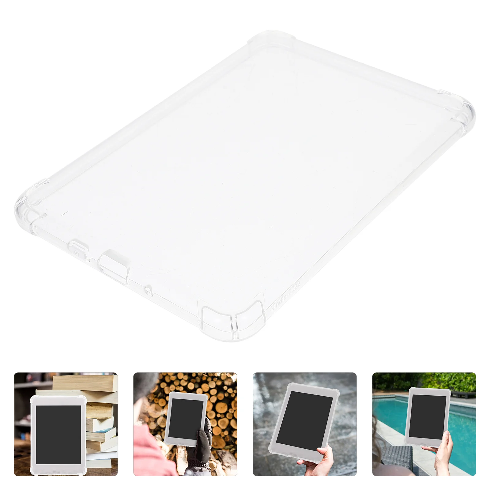 

2022kindle A11 Anti-fall Case Airbag Transparent Tablet E-reader Protective Ebook Protector Casing Back Cover E-book