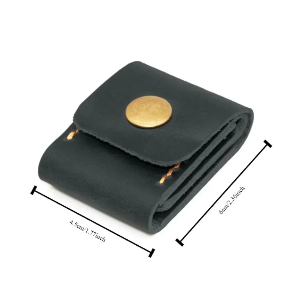 Portable Lightweight PU Leather Guitar Pick Case – Large Capacity Durable Pouch with Zipper, Perfect Gift for Guitarists view 4