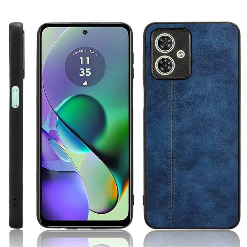 For Motorola Moto G64 G 64 5G Case Stitching PU Leather Moto G54 5G XT2343-1, XT2343-2 PC Hard Back Protection Phone Cover Fund