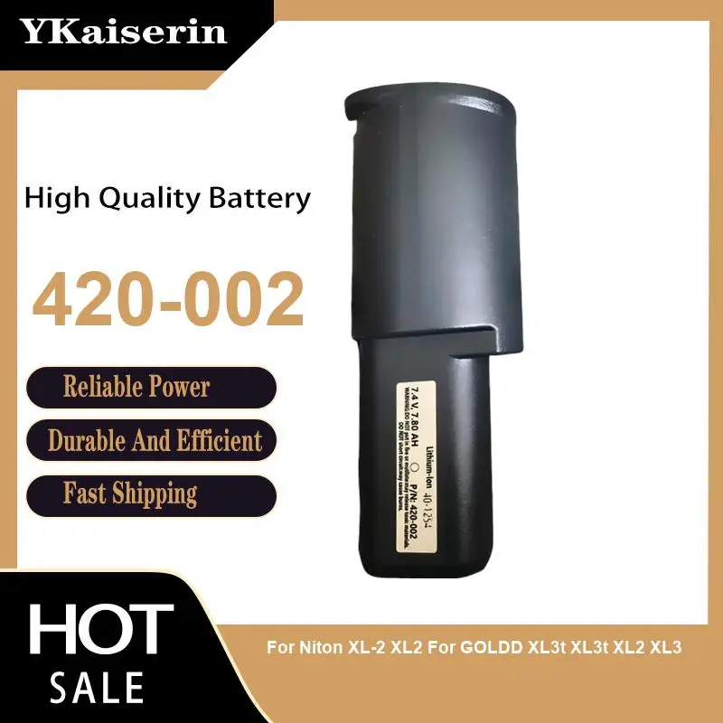 7800mAh 420-002 For Niton XL-2 XL2 For Goldd XL3t XL3t XL2 XL3 Rapid Charging Spectrometer Battery