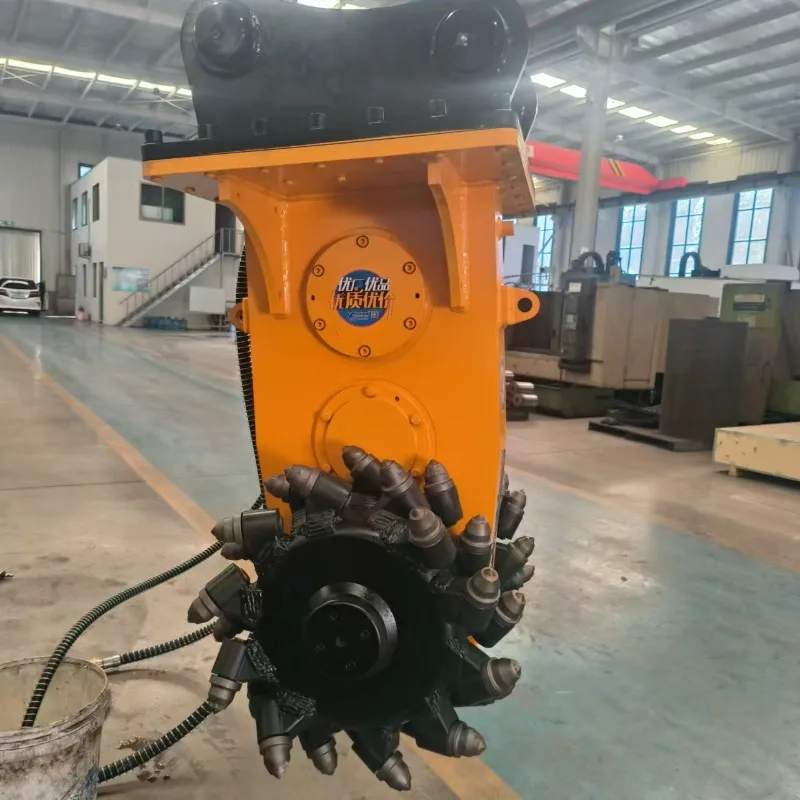 Hydraulic Rock Milling Machine Stable Performance Milling Equipment For Hard Rock And Concrete Breaking