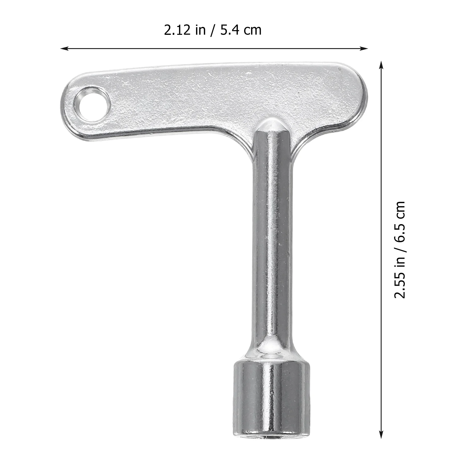 4 Pcs Universal Socket Elevator Key Utility Keys 65X54CM Plumbers Tool Triangle Panel Lock Silver Fire Recall