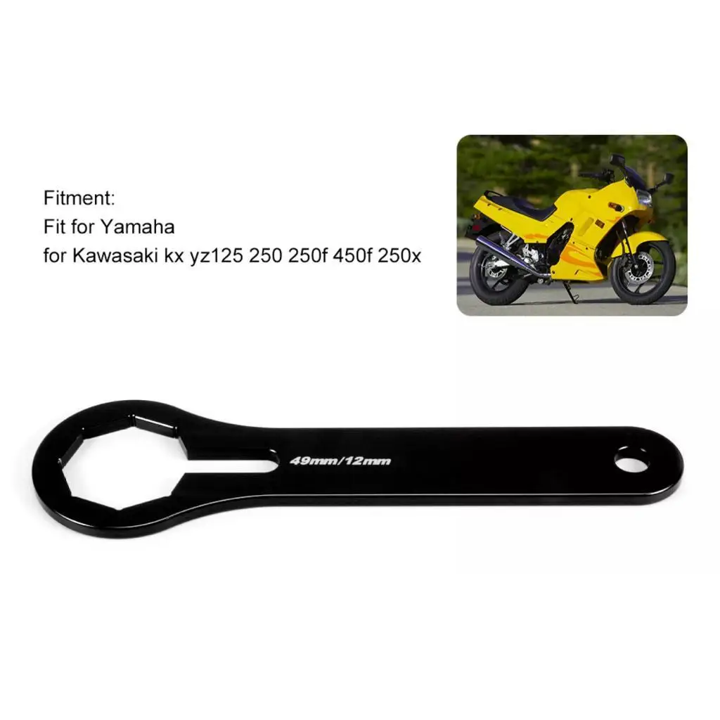 

Универсальный ключ для крышки вилки мотоцикла 49 мм, двухкамерный, для обслуживания Kawasaki Suzuki