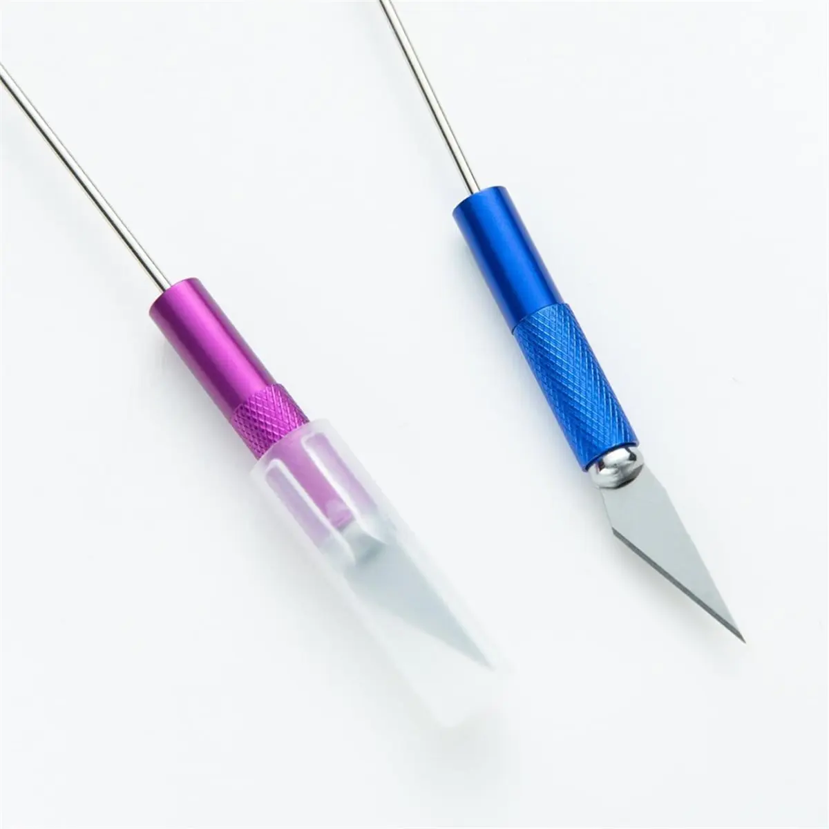 Best sales 2026 15 Pack Metal Beadable Nicking Tool Blank Bar,Bead Carving Knife for DIY Crafts Making 12 Assorted Colors