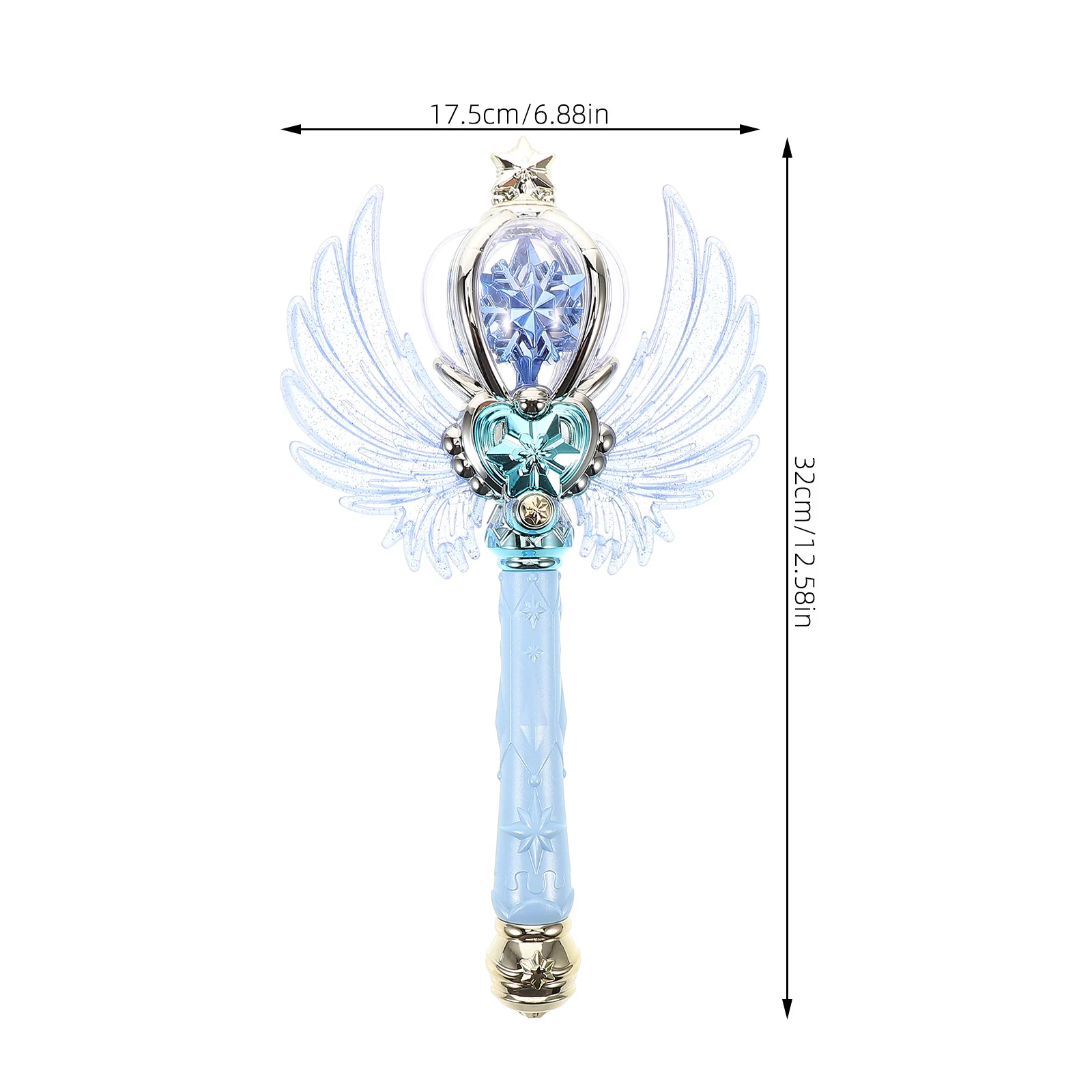 عصا متوهجة تضيء عصا الجنية لحفلة عيد الميلاد لصالح مرحلة الأداء لعب الأدوار الصورة #5