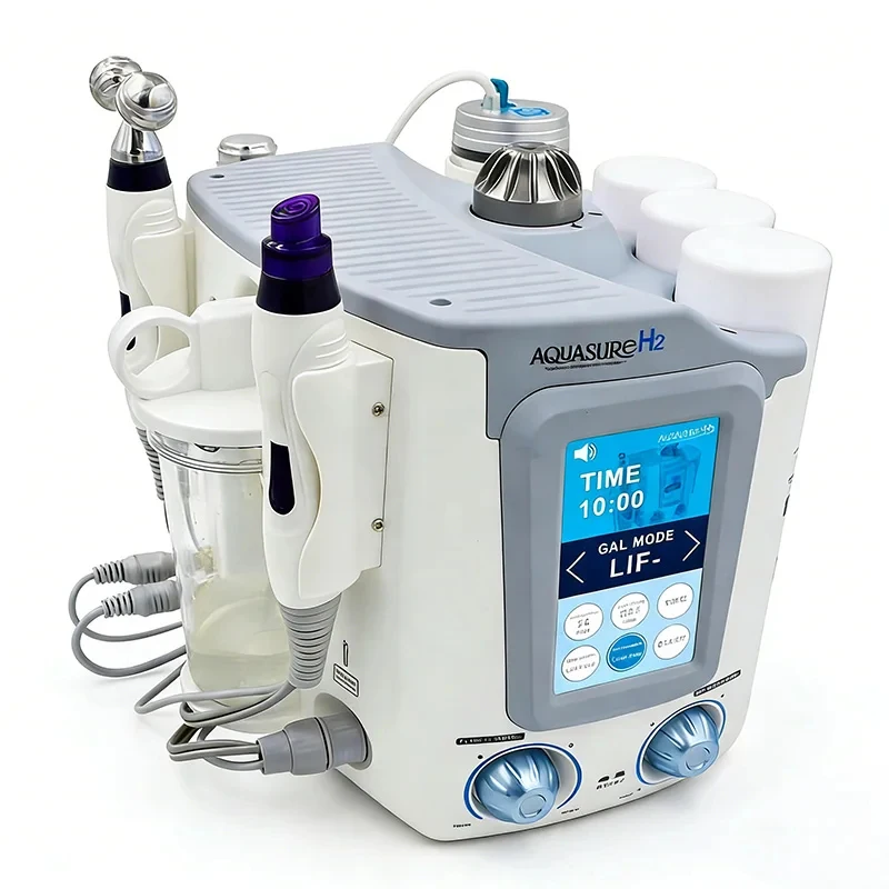 2026 NEW 3 in 1 Aquasure Facial Spa Skin Care Deep Cleansing Machine with H2 O2 Water Bubble Microcurrent Hydra Dermabrasion