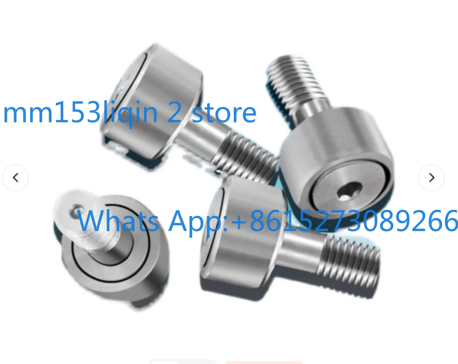 Rodamiento de acero inoxidable 440 con pernos para maquinaria alimentaria, KR13, KR16, KR19, KR22, KR26, KR30, 1 unidad