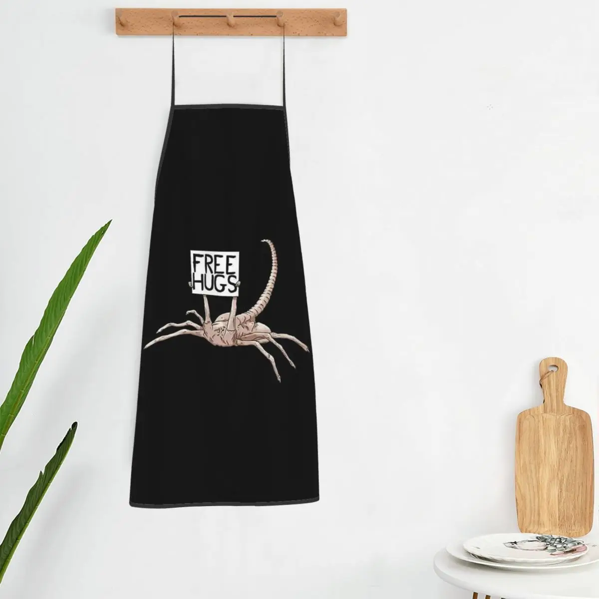 Horror Face Hugger Facehugger Alien Xenomorph Apron Chef Cooking Tablier Waterproof Bib Kitchen Cleaning Pinafore for Women Men