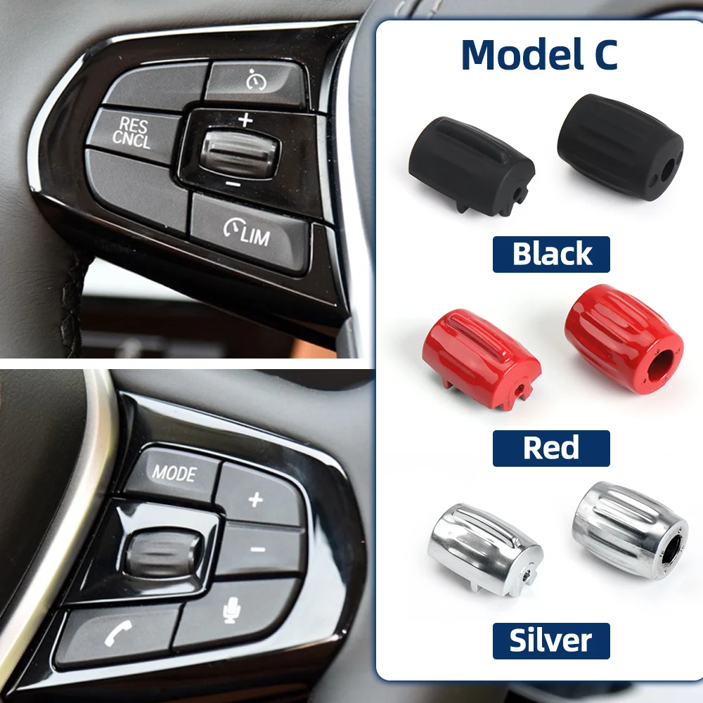 For BMW 3 4 5 GT 6 7 Series Red Car Multi-function Steering Wheel Control Knob Button F30 F35 F34 F36 F10 F11 F12 F07 F01 F02