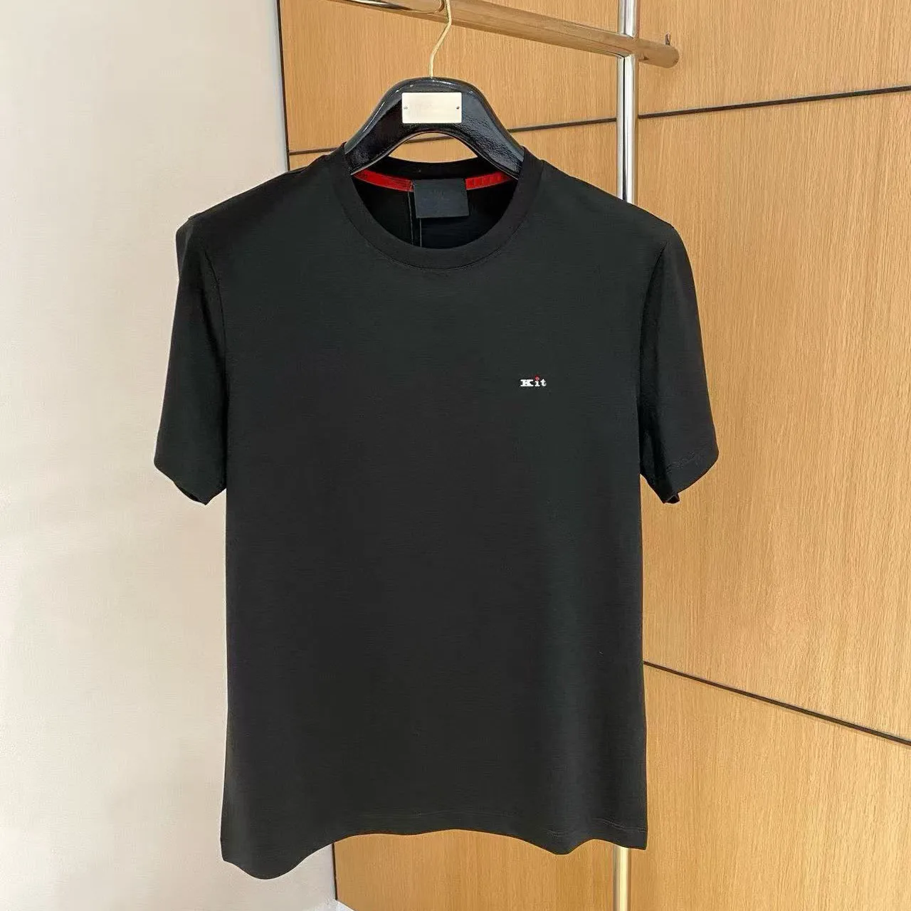 

Italian Kiton Old Money Style Men's Crew Neck Short Sleeve Casual Fashion Breathable Versatile T-Shirt