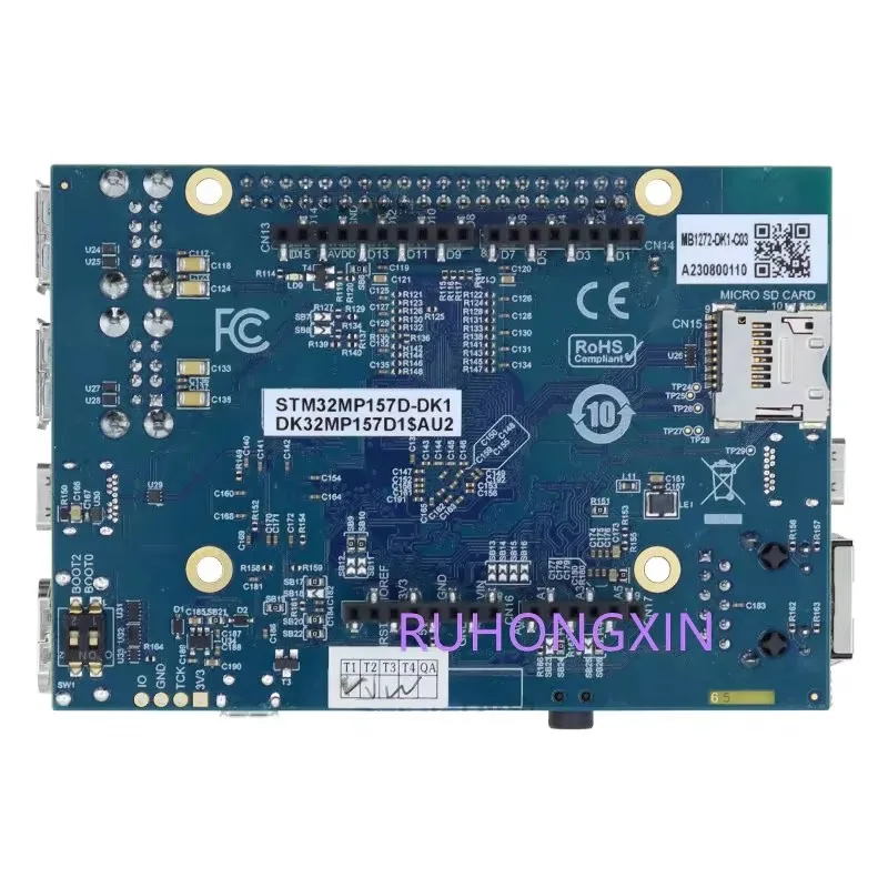 

Плата разработки STM32MP157D-DK1 с комплектом для исследования MPU STM32MP157D