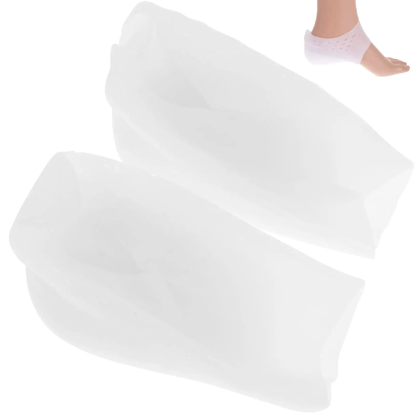 

Invisible Heightening Insoles Silicone Shoe Pads Practical Lift Inserts Half Heel Insoles Lightweight Medical Grade Fit Most