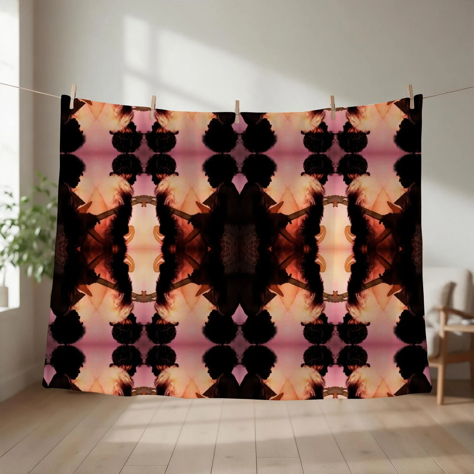 Prince Pattern 4 Throw Blanket Luxury St Beautifuls Single Decorative Throw Blankets