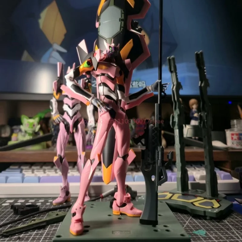 

BLOKEES EVANGELION EVA-08 NEON GENESIS Mari Makinami Illustrious Legendary Edition Action FigureAssembled Anime Doll Gifts Toys