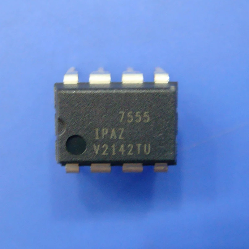 New 10Pcs/lot   integrated circuit chip ICL7555IPAZ ICM7555 7555 DIP8 general-purpose timer New original