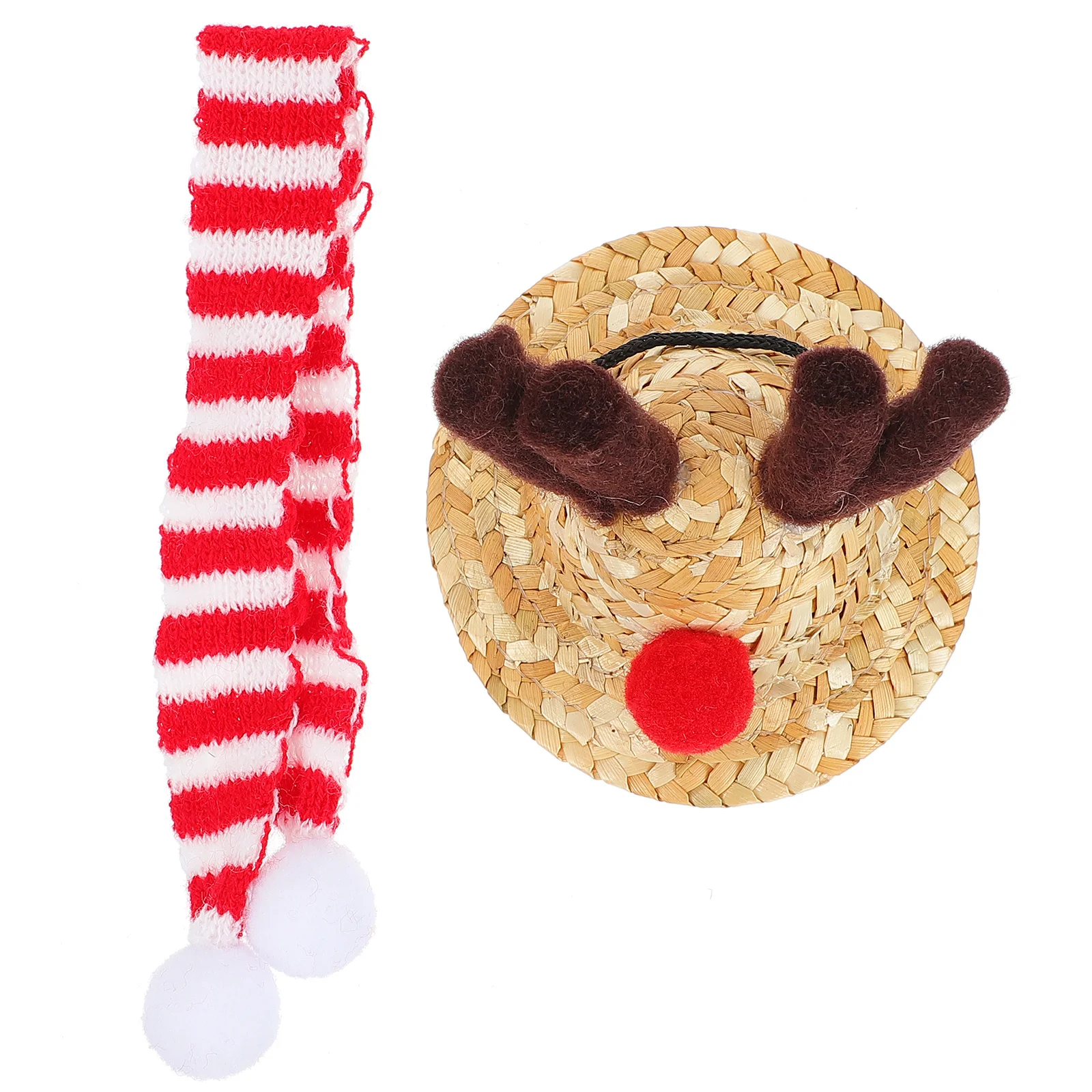 1 مجموعة الزواحف قبعة عيد الميلاد وشاح مجموعة سحلية عيد الميلاد ديكور الحيوانات الأليفة زي ملحق لطيف قابل للتعديل مهرجان يمكن ارتداؤها تصميم #2