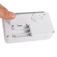 B63B-3X Emergency Radio With Solar And Hand Crank Self Powered, Battery USB Recharging FM/AM Radio