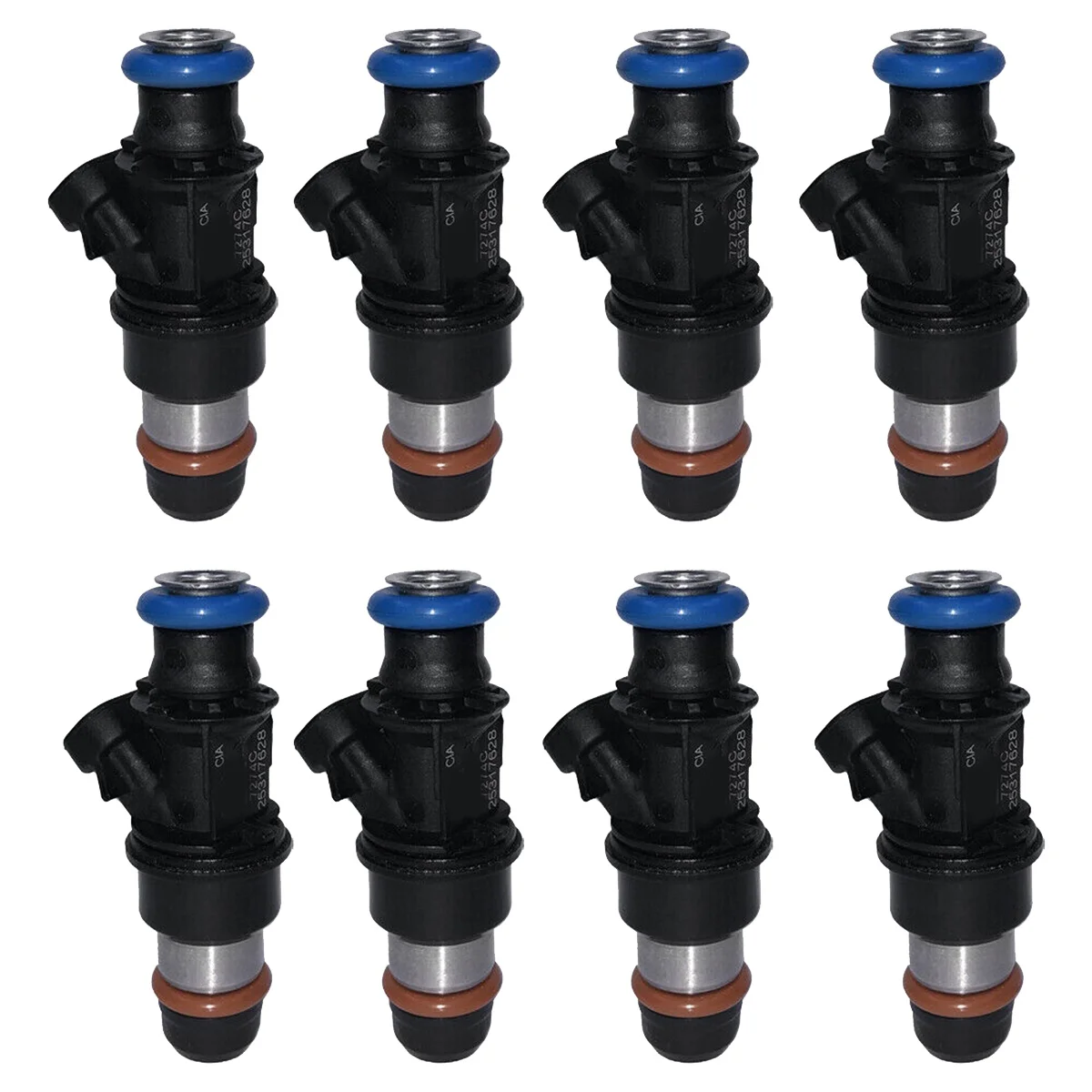 8Pcs Fuel Injectors for 01-06 4.8 5.3 6.0 8.1L V8 Engine 25348180 / 17113739 / 25176061