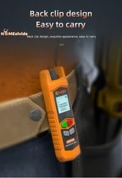 Fiber Optic Mini Power Meter KPM-11M with LED Light. LC Adapter 1.25mm Suit for Power Meter, Light Source, VFL Handheld Mini OPM