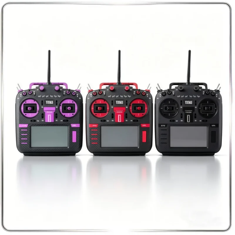 

Радиопередатчик TX16S Mark II Max JB Edition V4.0 с датчиками Холла, ExpressLRS, мультипротокольный 4-в-1 пульт дистанционного управления