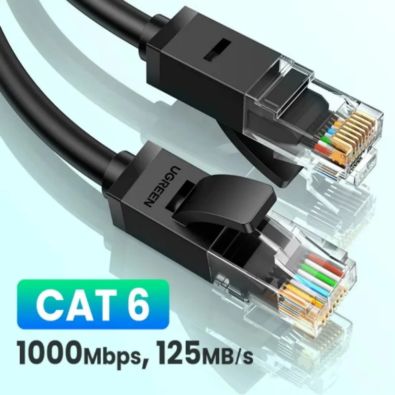 Cable Cat6 Gigabit High Speed 1000Mbps Internet Cable RJ45 Shielded Network LAN Cord for PC PS5 PS4 PS3 Xbox