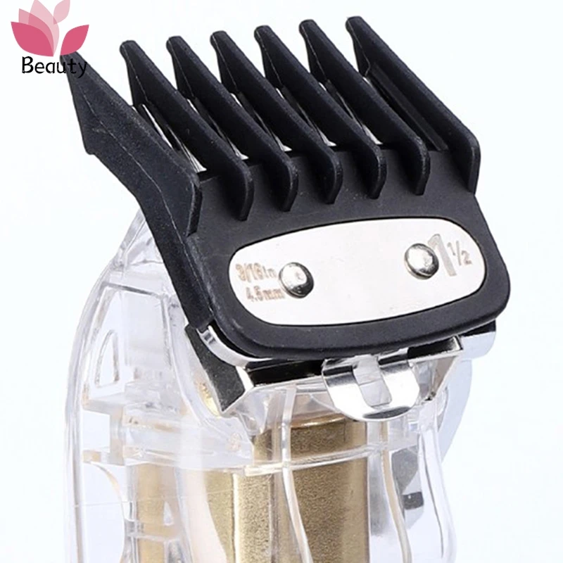 2/3PCS Clipper Guards for Wahl Hair Cutting Guides Limit Combs Attachment With Metal Clip 1.5/3.0/4.5mm Cutting Lengths Guard