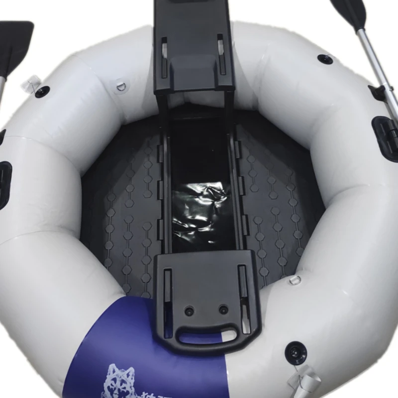 Single person sub electric inflatable    fishing boat collision  water sports  lightweight 3-minute installation