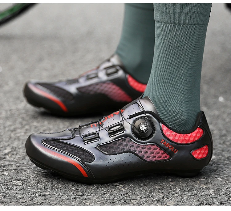 Fahrradschuhe, Atmungsaktive MTB-Schuhe für Herren und Damen, Rennrad-Sportschuhe, Flache Schuhe, Rennrad- und Mountainbike-Pedalschuhe – Detail 29