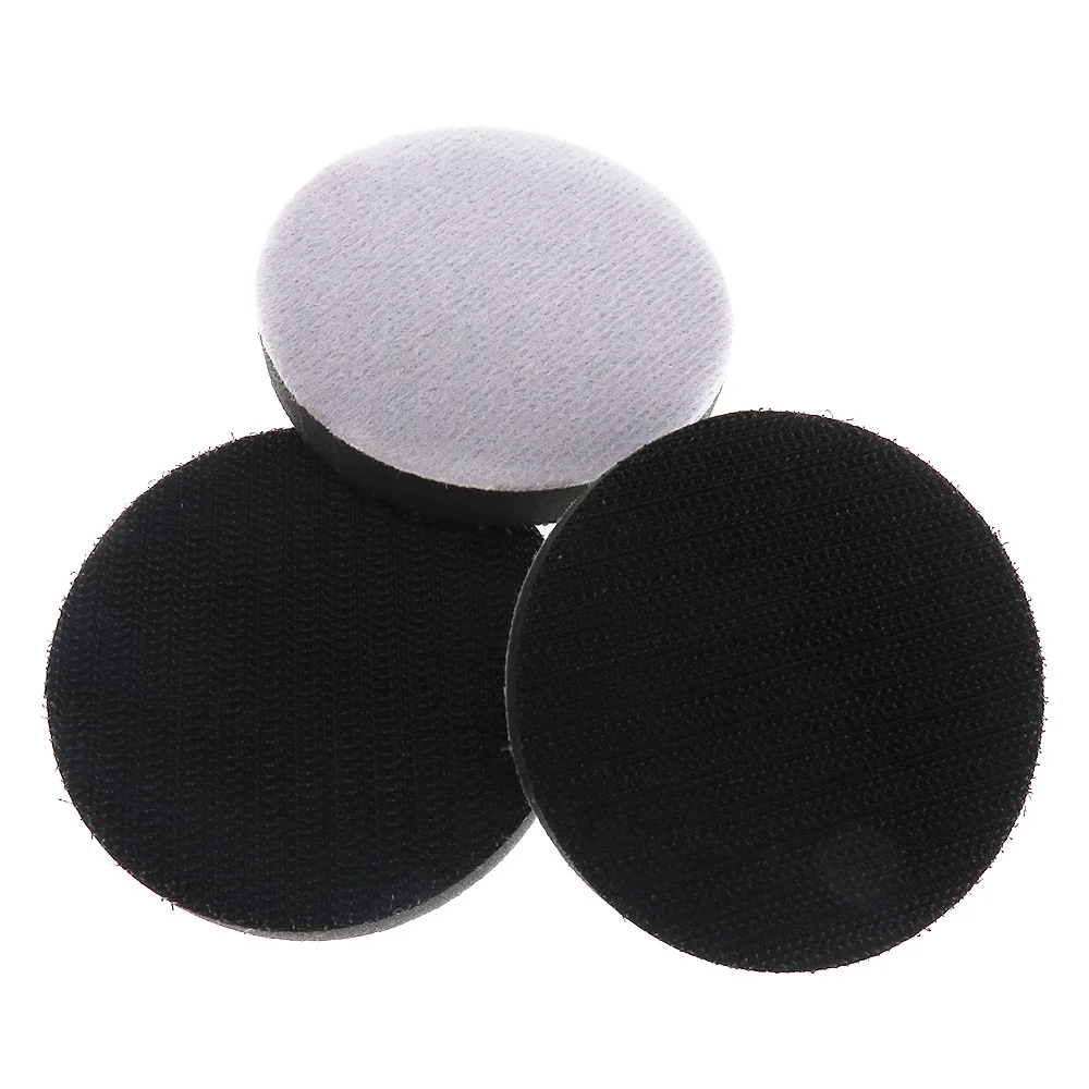 Sponge Cushion Buffering Backing Pad 2/3/4/5/6/7 In Hook And Loop Density Interface Protect Pad Sanding Disc Pad Abrasive Tool