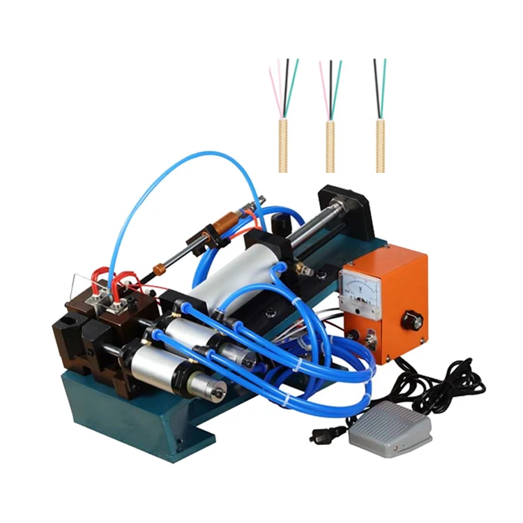 

Factory Price Braided Wire Hot Stripping Machine Hot Pneumatic Peeling Machine Nylon Cables Hot Heating Stripping Machine