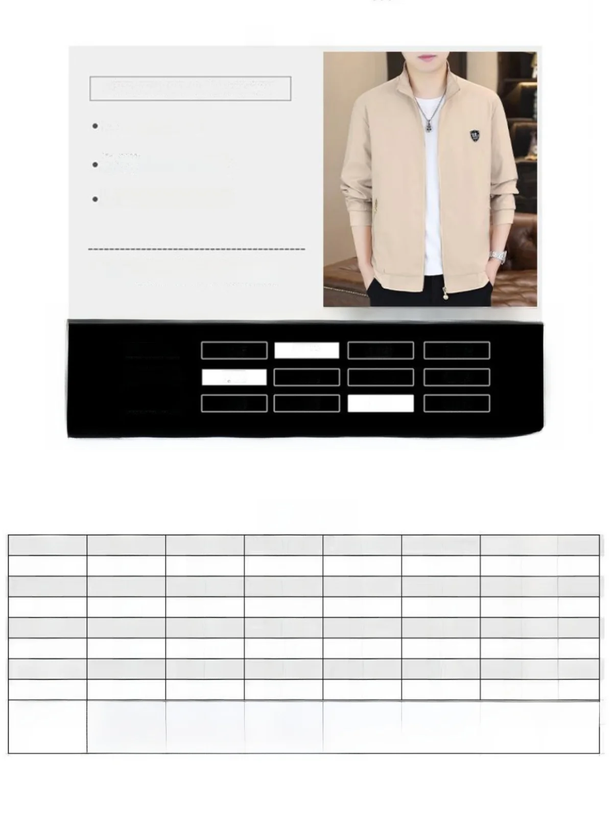 Paul 2024 ملابس علوية للرجال لخريف وشتاء Jaet بياقة واقفة فاخرة Haome Bae منتصف الشباب ملابس علوية عصرية حضرية طويلة...