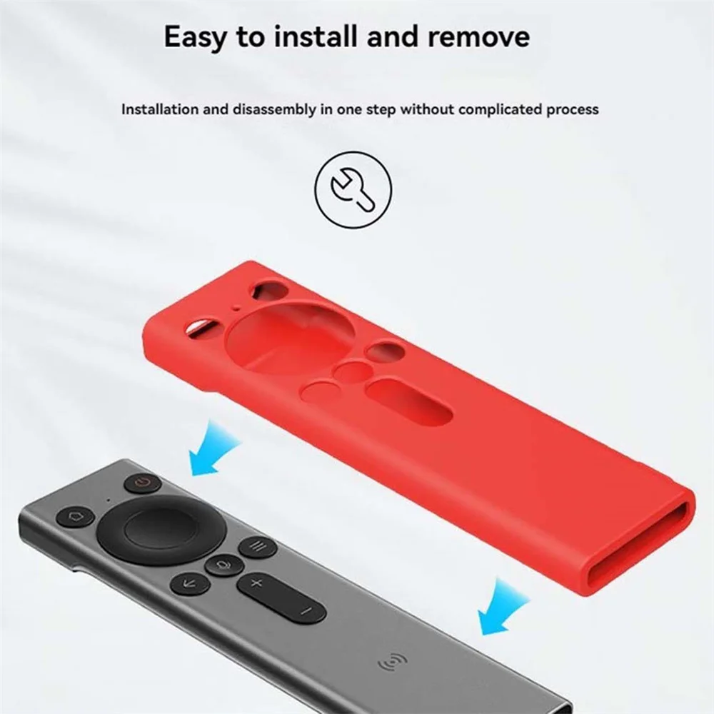 ​ حافظة واقية لجهاز التحكم عن بعد للتلفزيون لهاتف هواوي LINGXI ملحقات غطاء سيليكون شاملة مقاومة للسقوط
