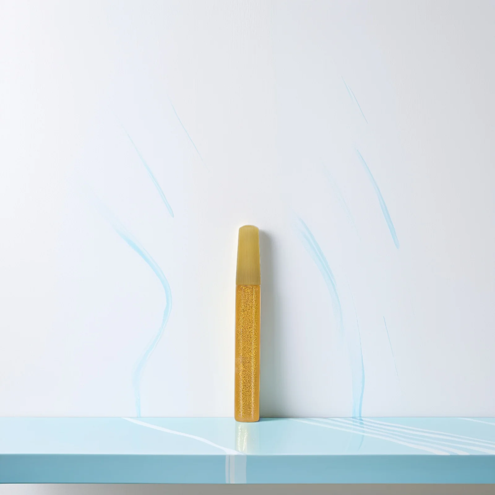 50pcs Gold Glitter Glue Pens Shiny Sparkle Effect Smooth Flow For Art Crafts Coloring Diy Projects Fine Tip Multipurpose