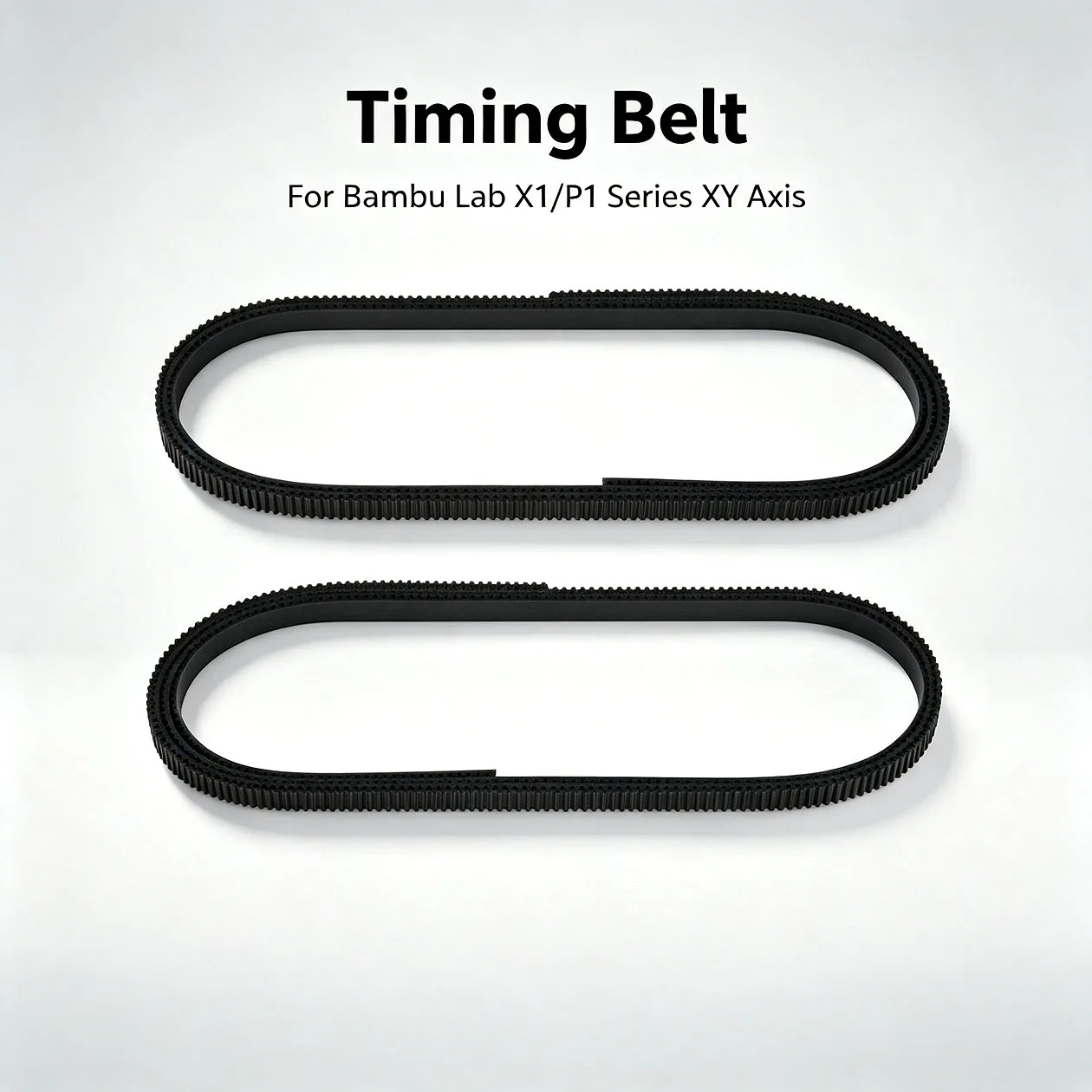 Brand New Original Bambu Lab X1/P1 Series XY-Axis Synchronous Belts Set of 2 Essential 3D Printer Accessories for Smooth Operati