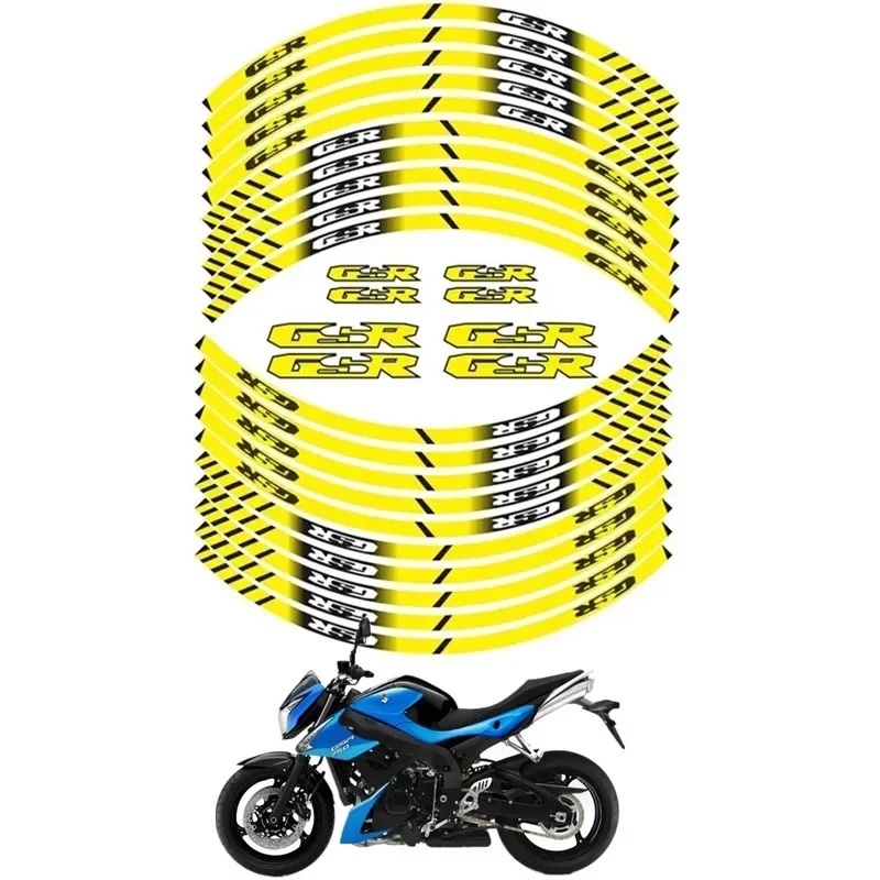 Per SUZUKI GSR 125 250 600 750 tutte le parti del motociclo Contour Wheel Decoration decalcomania Sticker - C accessori