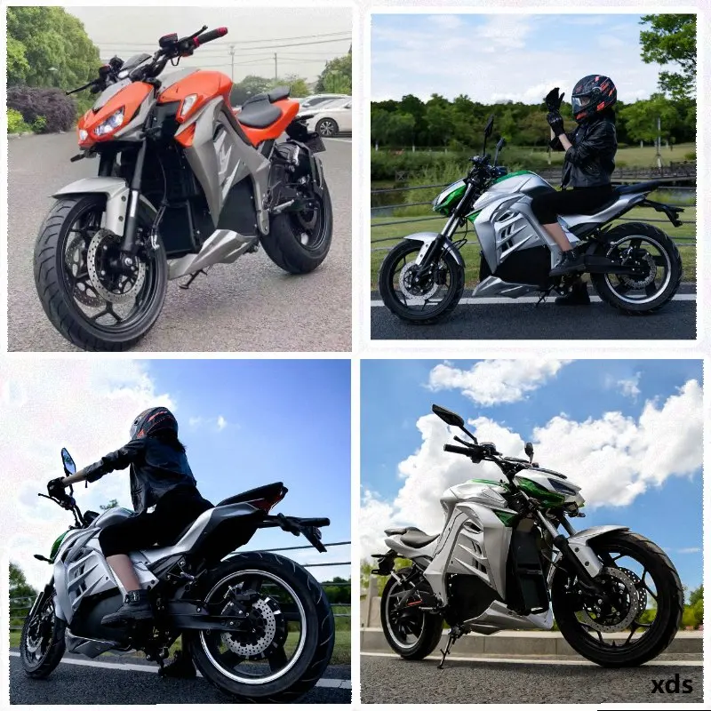 XDSS High Quality Adult Motorcycle Sports Car Professional Customizable 72V Super Power Sports Racing Electric Motorcycle