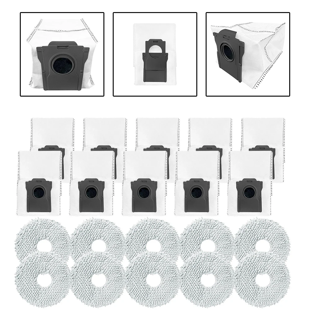 Home Cleaning Replacement Parts Mop Pads Sealed Design Prevents Dust for escape Cleaning Tool Multi-layer Filter System
