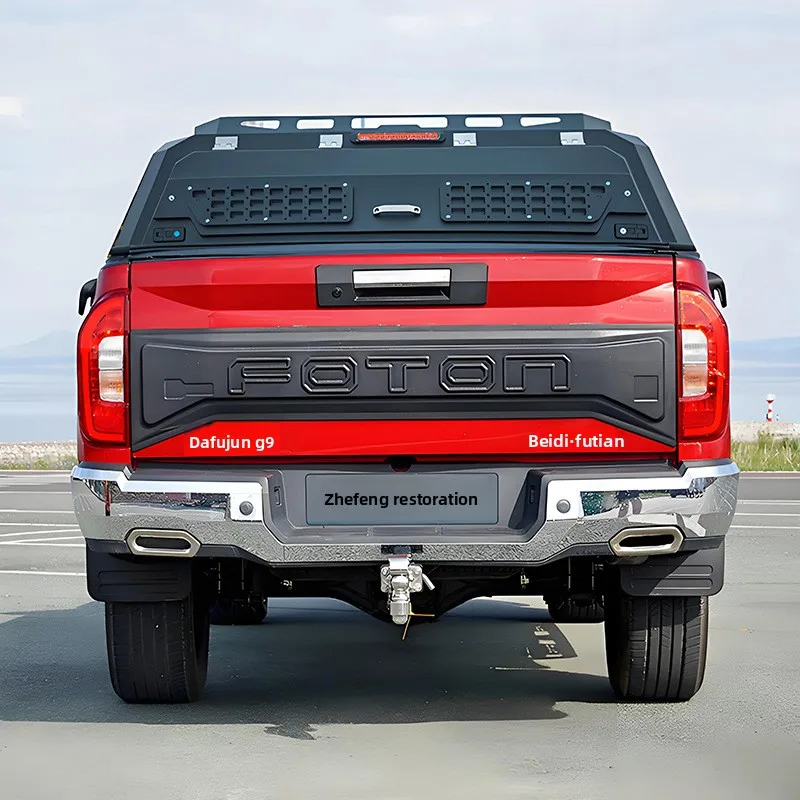 KQX Adapted to Futian General Pickup Truck Rear Box Cover High Cover Three-door Modified Trunk Body Zhe Feng Off-road