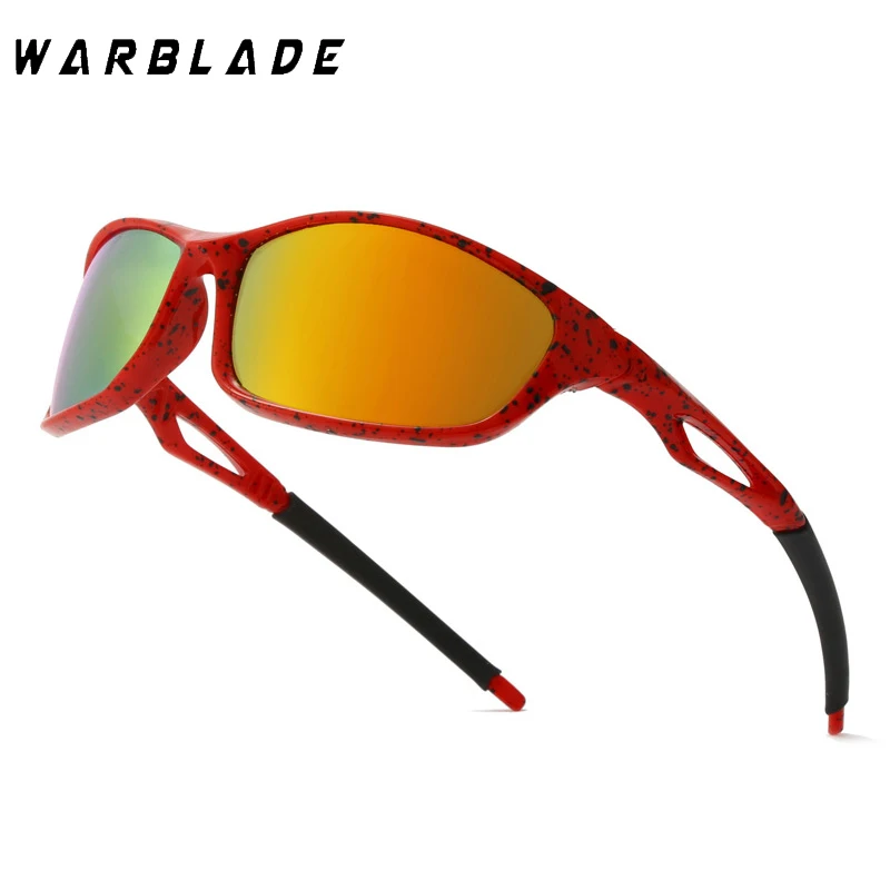

Men Women Polarized Sunglasses Sports Riding Cycling Glasses Color Frame Windproof Sand Driving Eyewear UV Protection Goggles