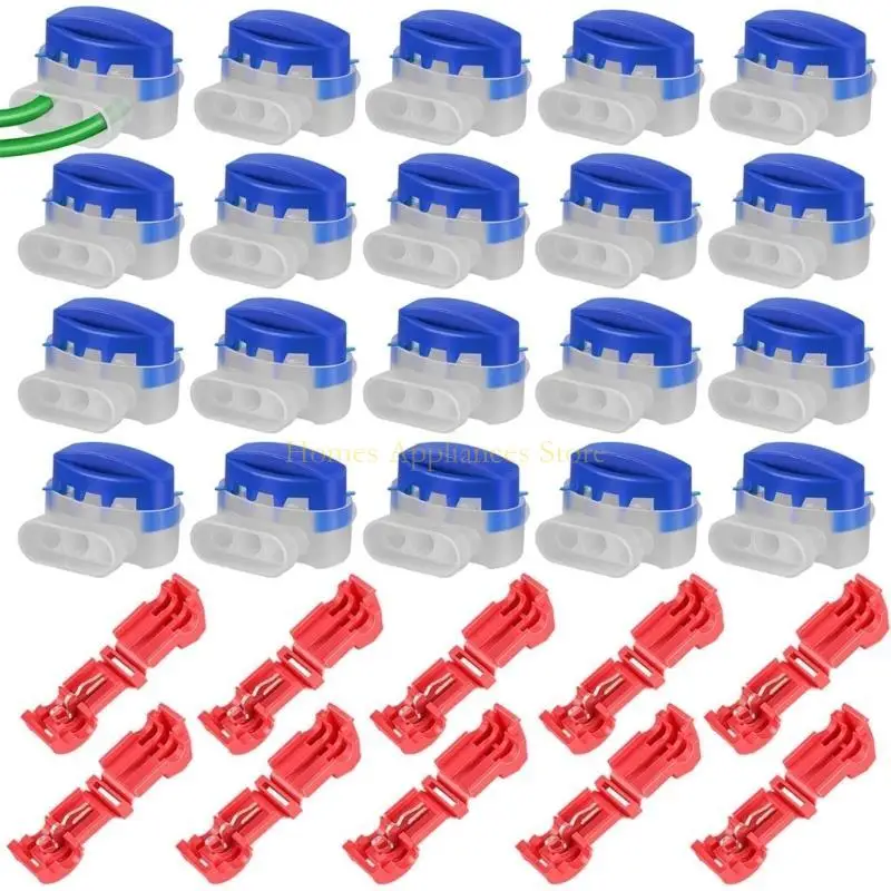 موصل جزازة جزازة D0AB سهولة توصيل سلك التثبيت مجموعة من المواد البلاستيكية