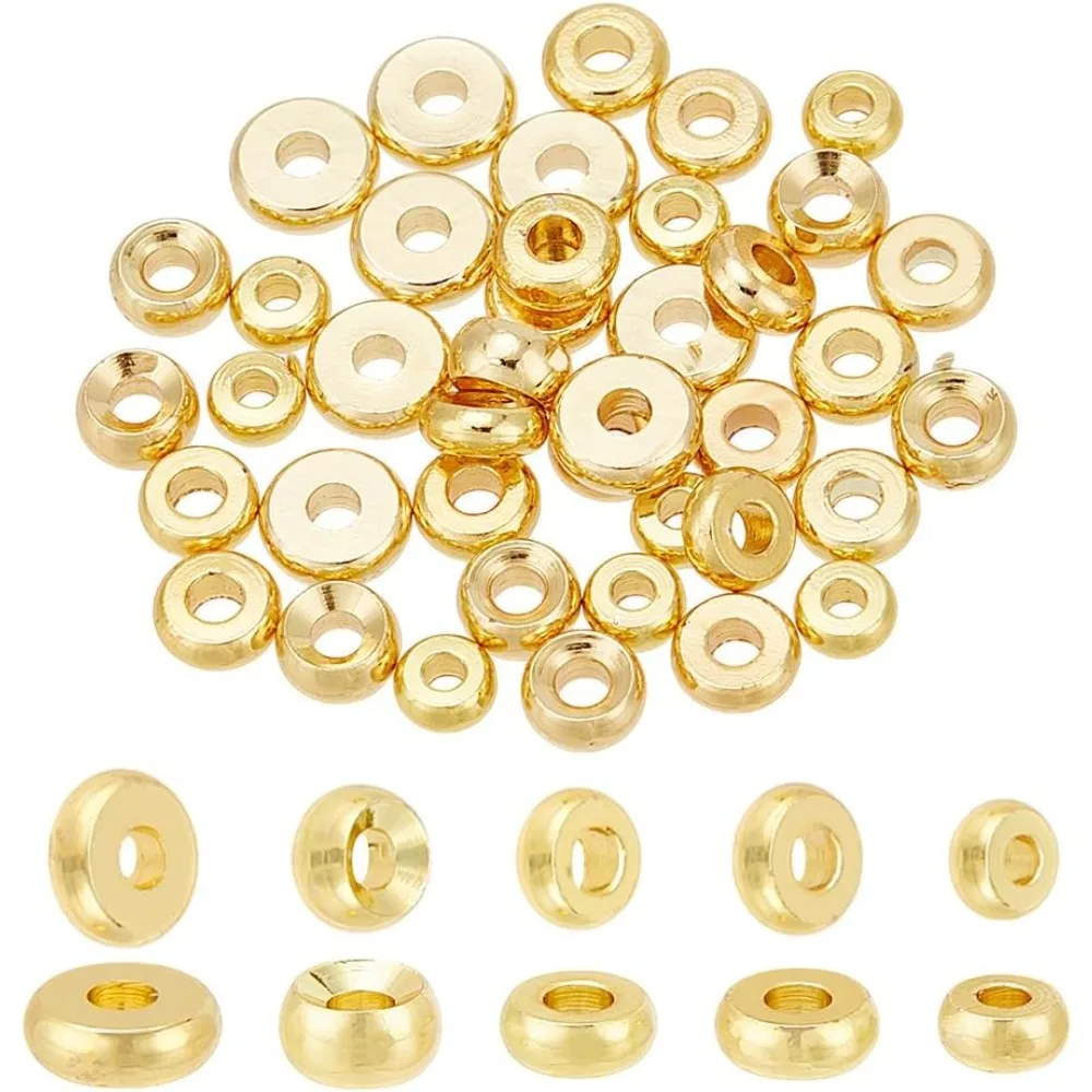 40Pcs Flat Round Sp…