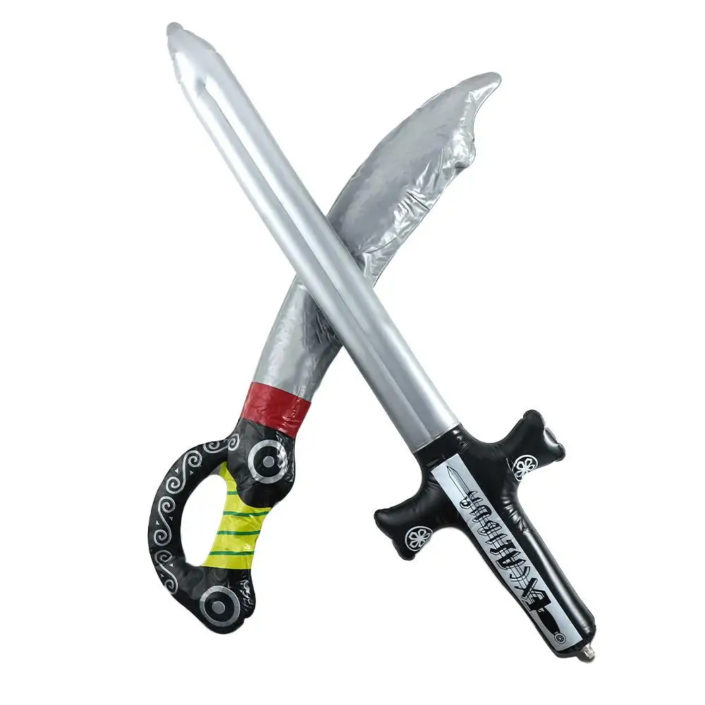 Adereços de palco infláveis crianças brinquedos brinquedos de água jogar brinquedos piscina jogar brinquedos pirata cutlass decoração de casamento espada brinquedo
