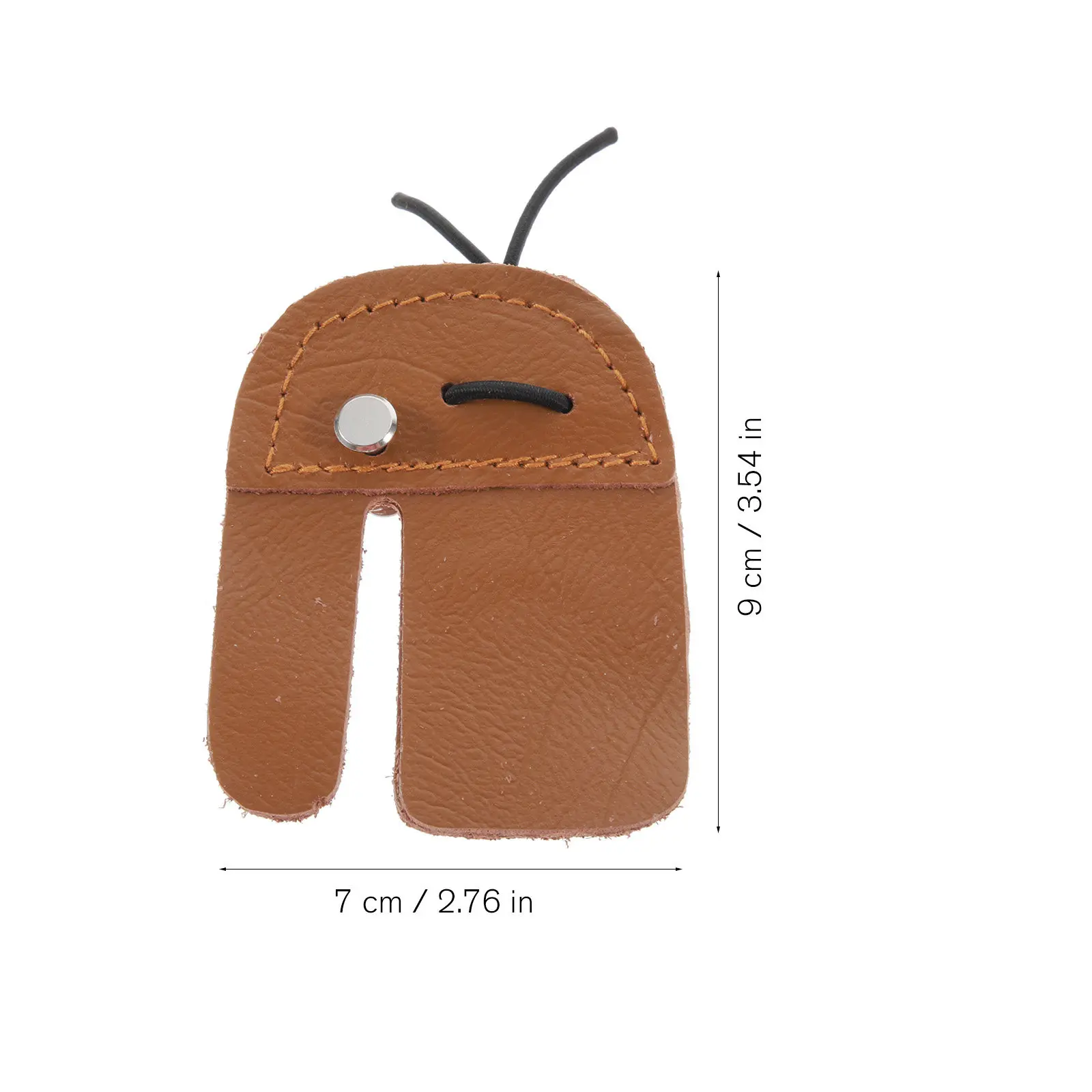Thick Genuine Archery Finger Protector Designed for Index and Middle Finger Gap Ideal for All Skill Levels Target